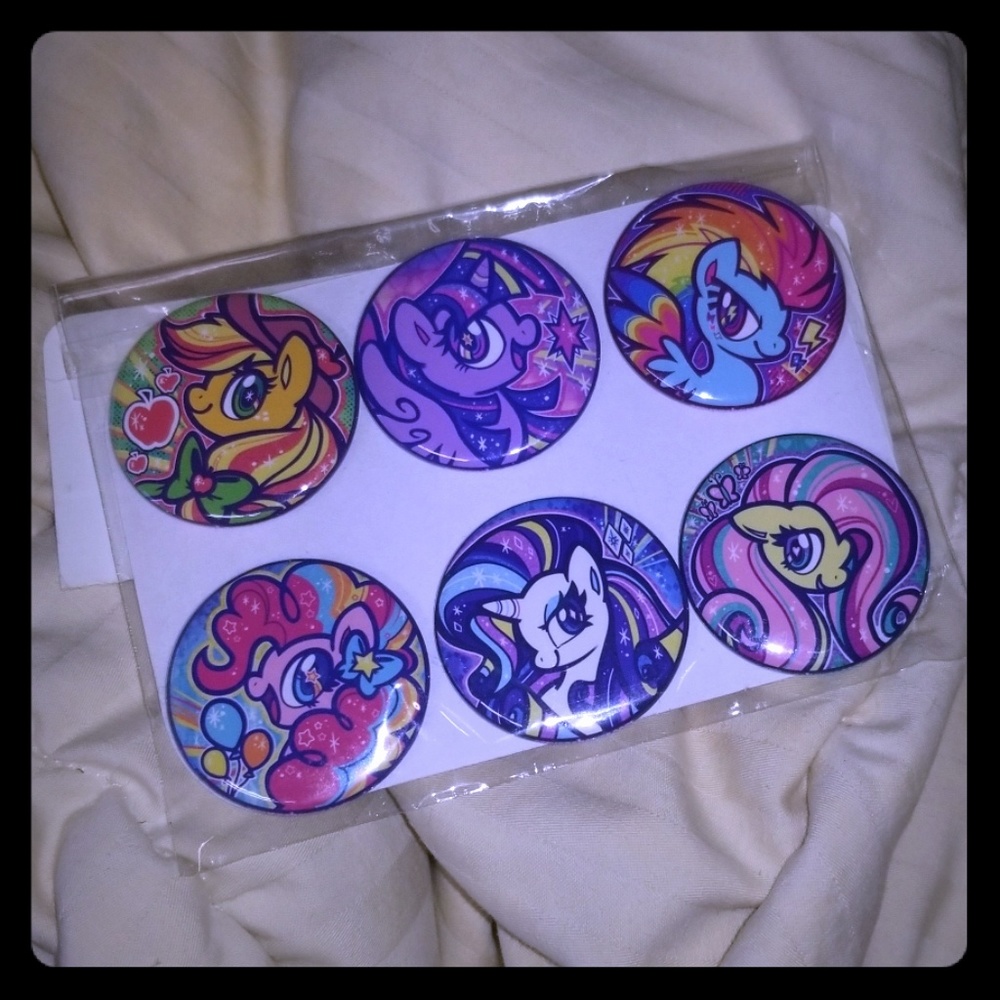 My Little Pony Button Set
